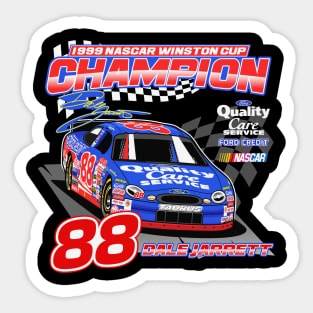 Dale Jarrett NASCAR Vintage Sticker